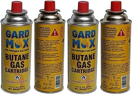 Butane gas bottle - x,