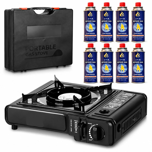 Portable camping stove - stove, case