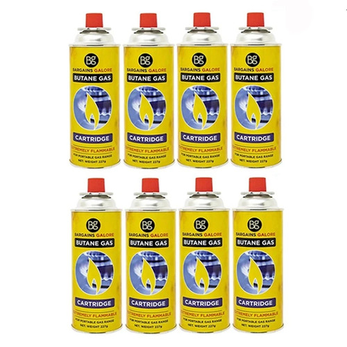 Butane gas bottles - 8, x