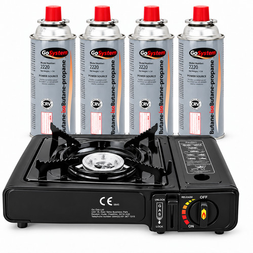 Butane gas bottles canisters - gas,