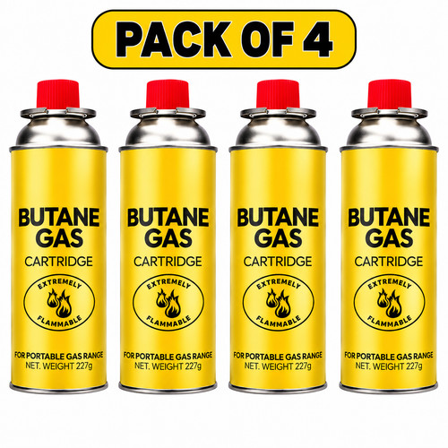 Butane gas cartridges 227g - gas,