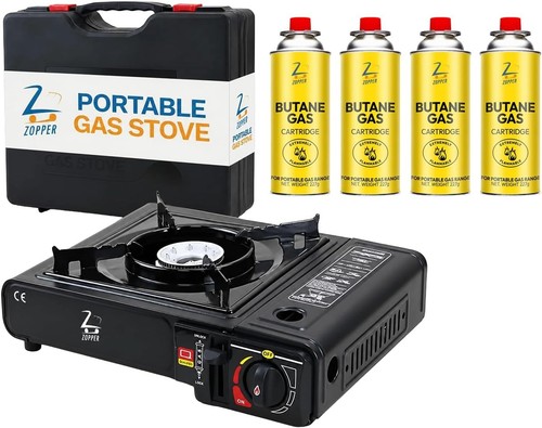 Portable camping gas - gas, stove
