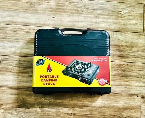Portable single burner camping - single,
