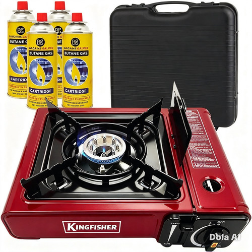 Portable gas cooker camp stove - portable,
