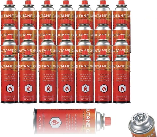 Butane gas bottles - 28,