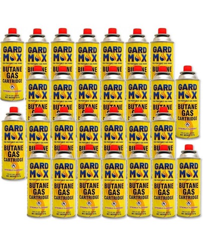 New butane gas bottles - gas,