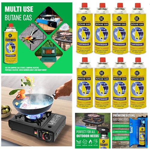 Butane gas bottles - 8, x