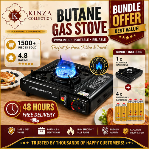 New butane gas bottles - new,