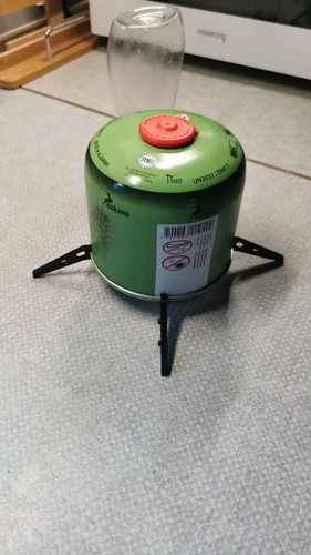 Camping stove gas canister - stove,