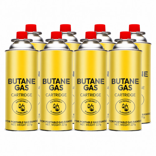 Butane gas canisters - x,