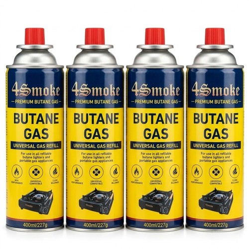 Pack premium butane gas - 4,